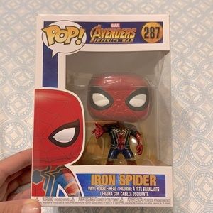 Funko Pop Marvel Avengers Infinity War Iron Spider Figure
